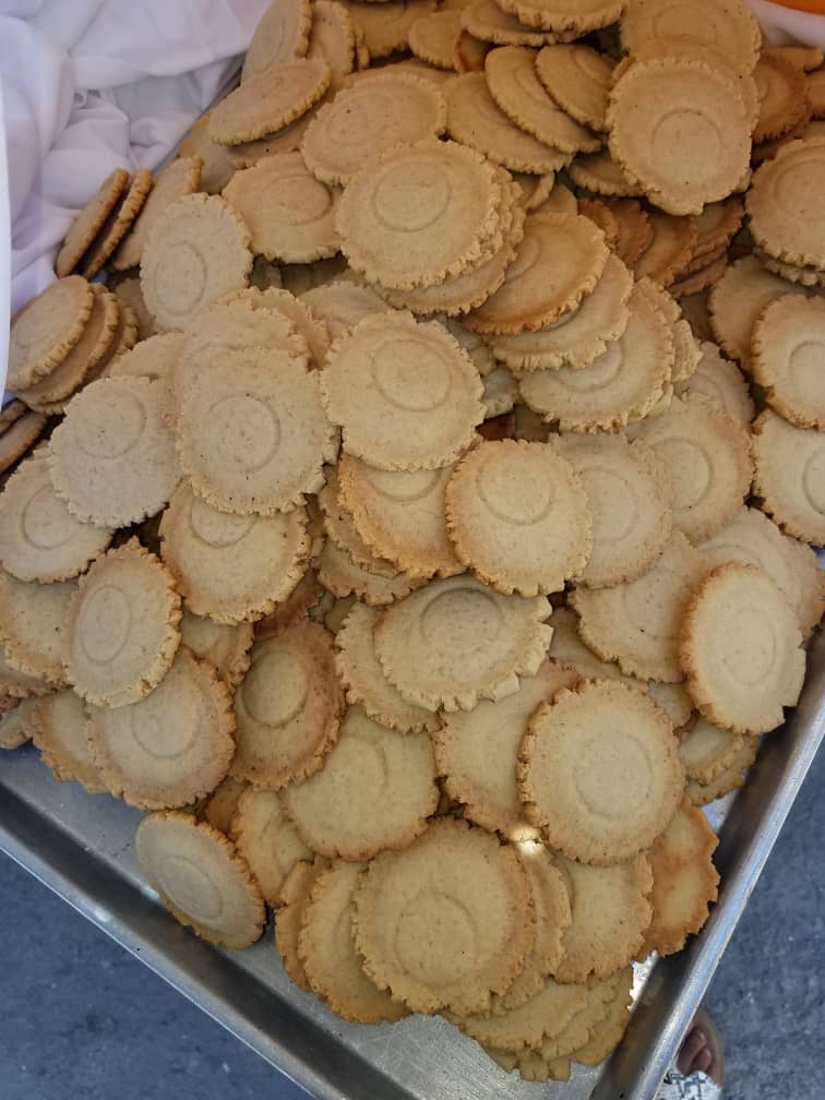 Baked cookies